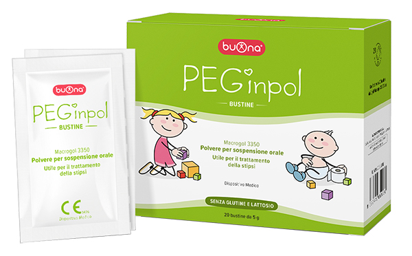 PEGINPOL MACROGOL 3350 SOSPENSIONE ORALE 20 BUSTINE - Farmacia Artemisia di Montecuollo Dott. Angelo snc
