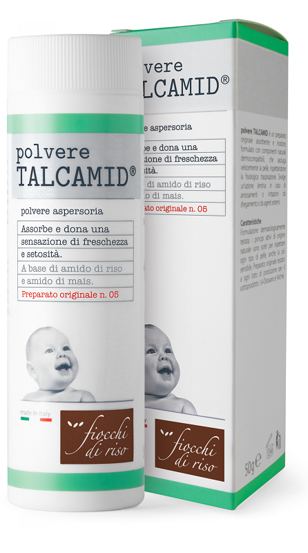 TALCAMID POLVERE FDR 50 G - Farmacia Artemisia di Montecuollo Dott. Angelo snc