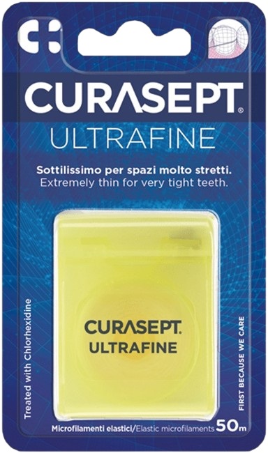 CURASEPT ULTRAFINE FILO INTERDENTALE NON CERATO CLOREXIDINA - Farmacia Artemisia di Montecuollo Dott. Angelo snc