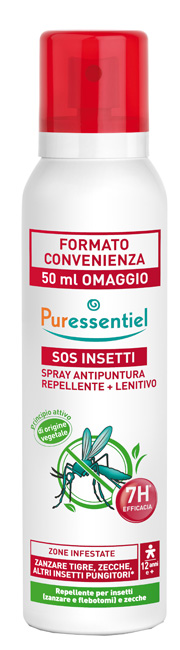 PURESSENTIEL SPRAY ANTIPUNTURA SOS INSETTI PMC 200 ML - Farmacia Artemisia di Montecuollo Dott. Angelo snc