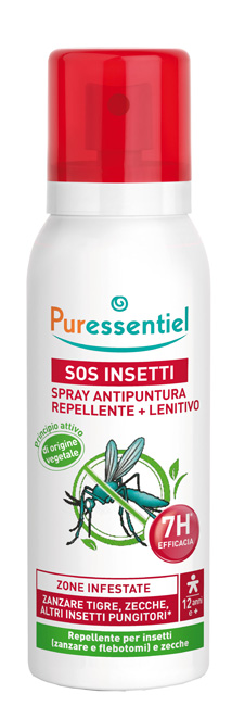PURESSENTIEL SPRAY ANTIPUNTURA SOS INSETTI PMC 75 ML - Farmacia Artemisia di Montecuollo Dott. Angelo snc