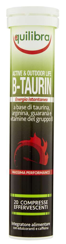 B TAURIN 20 COMPRESSE EFFERVESCENTI - Farmacia Artemisia di Montecuollo Dott. Angelo snc