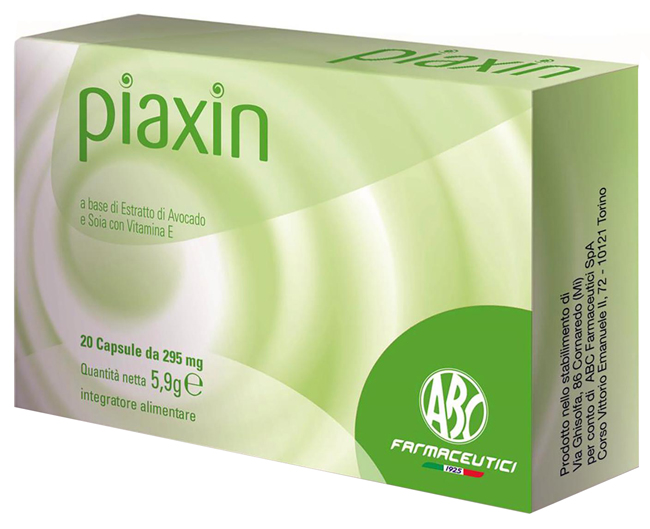 PIAXIN 20 CAPSULE 295 MG - Farmacia Artemisia di Montecuollo Dott. Angelo snc