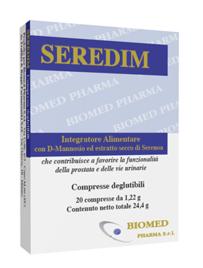 SEREDIM 20 COMPRESSE DEGLUTIBILI - Farmacia Artemisia di Montecuollo Dott. Angelo snc
