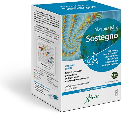 NATURA MIX ADVANCED SOSTEGNO OROSOLUBILE 20 BUSTINE - Farmacia Artemisia di Montecuollo Dott. Angelo snc
