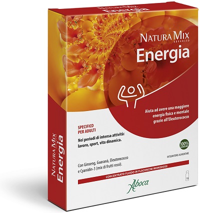 NATURA MIX ADVANCED ENERGIA 10 FLACONCINI DA 15 G - Farmacia Artemisia di Montecuollo Dott. Angelo snc
