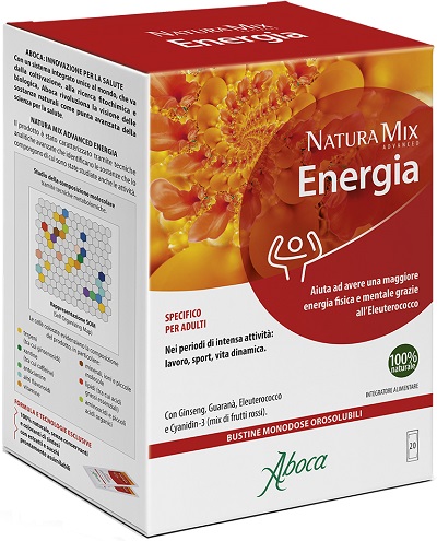 NATURA MIX ADVANCED ENERGIA 20 BUSTINE - Farmacia Artemisia di Montecuollo Dott. Angelo snc