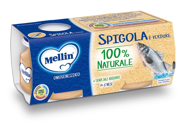 MELLIN OMOGENEIZZATO DI SPIGOLA E VERDURE 4 X 80 G - Farmacia Artemisia di Montecuollo Dott. Angelo snc