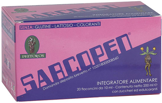 SARCOPEN 20 FLACONCINI 200 ML - Farmacia Artemisia di Montecuollo Dott. Angelo snc