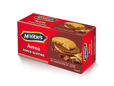 MC VITIE'S AVENA AL CIOCCOLATO AL LATTE SENZA GLUTINE 150 G - Farmacia Artemisia di Montecuollo Dott. Angelo snc