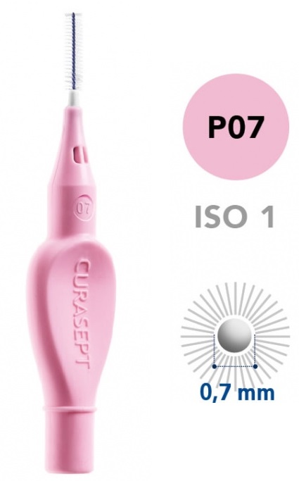 CURASEPT PROXI P07 ROSA/PINK 5 PEZZI - Farmacia Artemisia di Montecuollo Dott. Angelo snc