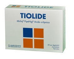 TIOLIDE 20 COMPRESSE DEGLUTIBILI MONOSTRATO FAST SLOW - Farmacia Artemisia di Montecuollo Dott. Angelo snc