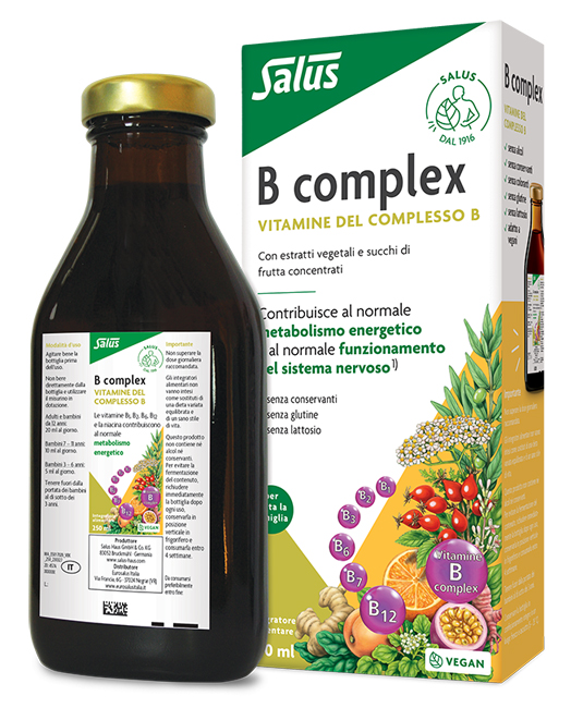 B COMPLEX SALUS 250 ML - Farmacia Artemisia di Montecuollo Dott. Angelo snc