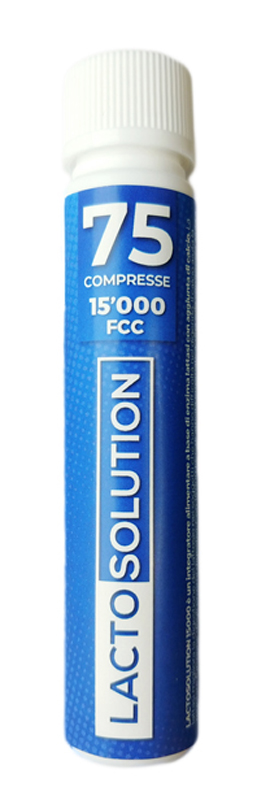 LACTOSOLUTION 15000 75 COMPRESSE - Farmacia Artemisia di Montecuollo Dott. Angelo snc