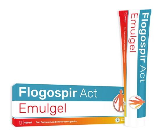 FLOGOSPIR ACT EMULGEL 100 ML - Farmacia Artemisia di Montecuollo Dott. Angelo snc