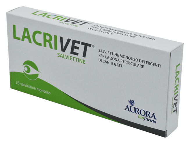 LACRIVET SALVIETTINE 15 PEZZI - Farmacia Artemisia di Montecuollo Dott. Angelo snc