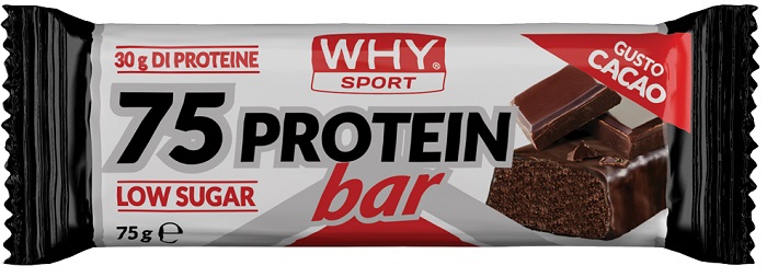 WHYSPORT 75 PROTEIN BAR CACAO 75 G - Farmacia Artemisia di Montecuollo Dott. Angelo snc
