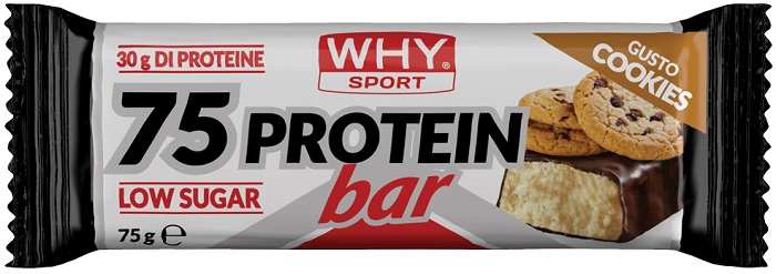 WHYSPORT 75 PROTEIN BAR COOKIE 75 G - Farmacia Artemisia di Montecuollo Dott. Angelo snc