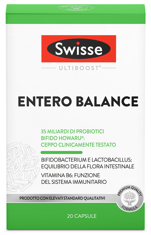 SWISSE ULTIBOOST ENTERO BALANCE 20 CAPSULE - Farmacia Artemisia di Montecuollo Dott. Angelo snc