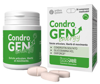 CONDROGEN ENERGY 30 COMPRESSE MASTICABILI - Farmacia Artemisia di Montecuollo Dott. Angelo snc