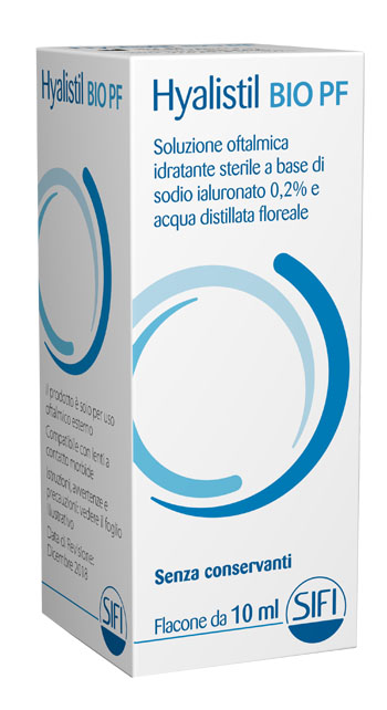 GOCCE OCULARI HA 0,2% E ACQUE DISTILLATE HYALISTIL BIO PF FRUTTI ROSSI 10 ML - Farmacia Artemisia di Montecuollo Dott. Angelo snc