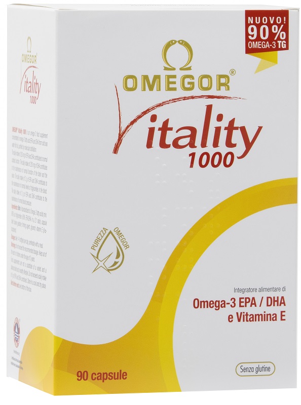 OMEGOR VITALITY 1000 90 CAPSULE - Farmacia Artemisia di Montecuollo Dott. Angelo snc