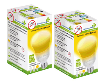 COLPHARMA LAMPADINA LED ANTIZANZARA 11 WATT - Farmacia Artemisia di Montecuollo Dott. Angelo snc