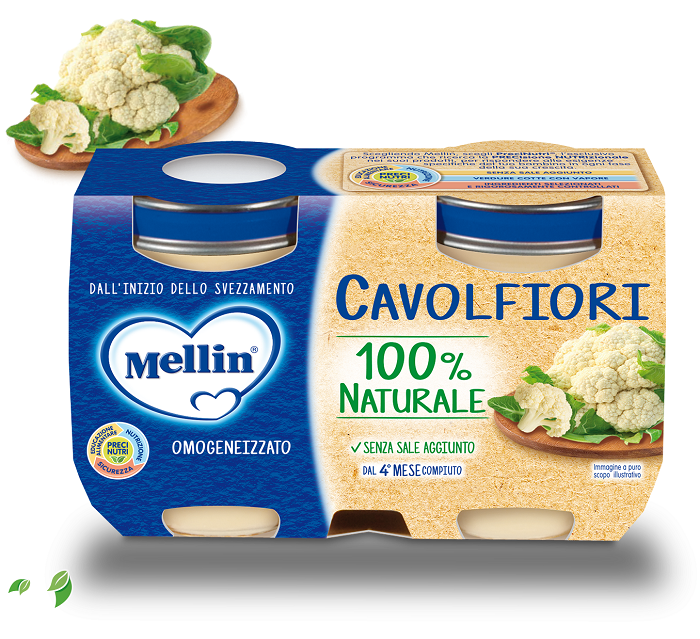 OMOGENEIZZATO CAVOLFIORE 2 X 125 G - Farmacia Artemisia di Montecuollo Dott. Angelo snc