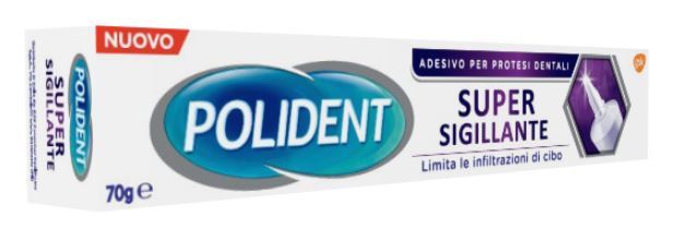 POLIDENT SUPER TENUTA+SIGILLANTE ADESIVO PROTESI DENTALE 70 G - Farmacia Artemisia di Montecuollo Dott. Angelo snc