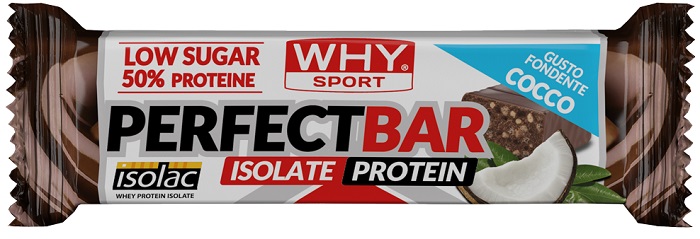 WHYSPORT PERFECT BAR FONDENTE COCCO 50 G - Farmacia Artemisia di Montecuollo Dott. Angelo snc