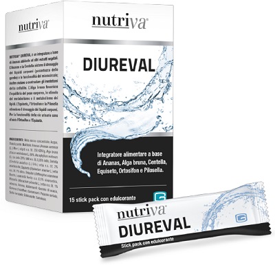NUTRIVA DIUREVAL 15 STICK PACK DA 10 ML - Farmacia Artemisia di Montecuollo Dott. Angelo snc