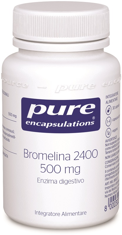 PURE ENCAPSULATIONS BROMELINA 30 CAPSULE - Farmacia Artemisia di Montecuollo Dott. Angelo snc