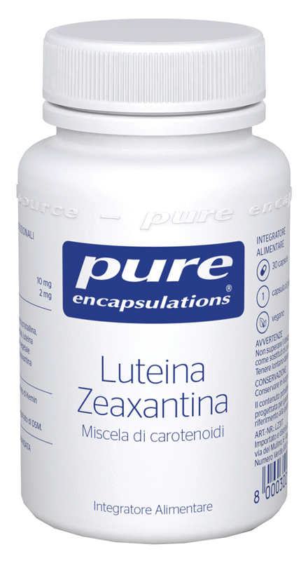 PURE ENCAPSULATIONS LUTEINA/ZEAXANTINA 30 CAPSULE - Farmacia Artemisia di Montecuollo Dott. Angelo snc