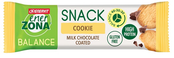 ENERZONA SNACK COOKIE MILK CIOCHOLATE 33 G - Farmacia Artemisia di Montecuollo Dott. Angelo snc