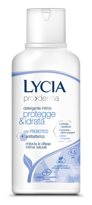 LYCIA PRODERMA DETERGENTE INTIMO PROTEGGE & IDRATA 500 ML - Farmacia Artemisia di Montecuollo Dott. Angelo snc