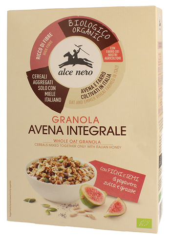 GRANOLA CON FICHI-SEMI BIO 300 G - Farmacia Artemisia di Montecuollo Dott. Angelo snc