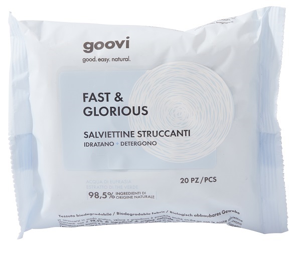 GOOVI SALVIETTINE STRUCCANTI 20 PEZZI - Farmacia Artemisia di Montecuollo Dott. Angelo snc