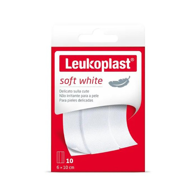 LEUKOPLAST SOFT WHITE 100 X 6 CM 10 PEZZI - Farmacia Artemisia di Montecuollo Dott. Angelo snc