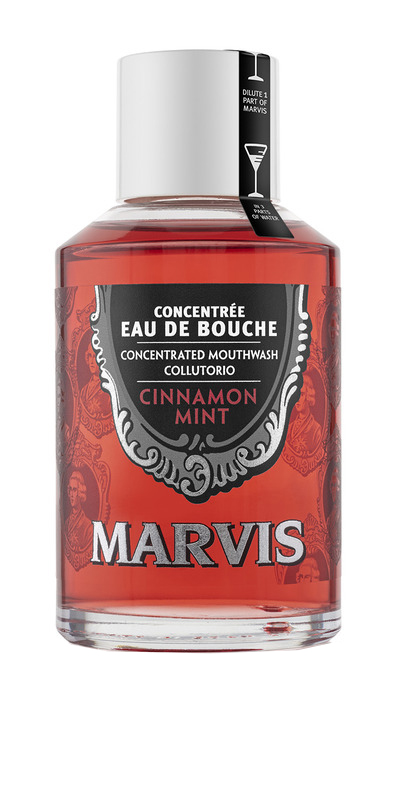 MARVIS EAU DE BOUCHE CINNAMON MINT 120 ML - Farmacia Artemisia di Montecuollo Dott. Angelo snc