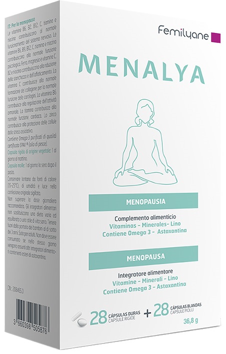 MENALYA 28 CAPSULE RIGIDE + 28 CAPSULE MOLLI - Farmacia Artemisia di Montecuollo Dott. Angelo snc