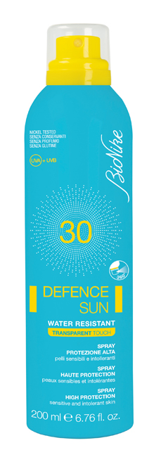 DEFENCE SUN 30 SPRAY TRANSPARENT TOUCH 200 ML - Farmacia Artemisia di Montecuollo Dott. Angelo snc