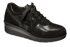 SCARPA LORY SUEDE+PRINTED SUEDE W BLACK 37 - Farmacia Artemisia di Montecuollo Dott. Angelo snc