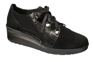 SCARPA RIMELLA SUEDE+PRINTED SUEDE W BLACK 40 - Farmacia Artemisia di Montecuollo Dott. Angelo snc