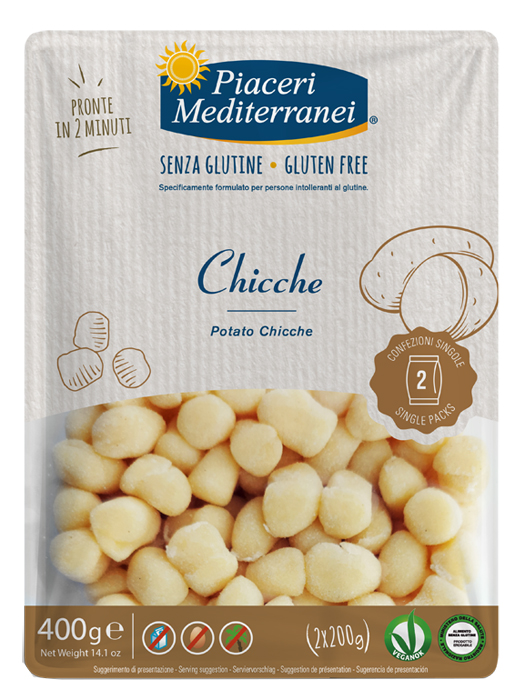 PIACERI MEDITERRANEI CHICCHE 400 G - Farmacia Artemisia di Montecuollo Dott. Angelo snc
