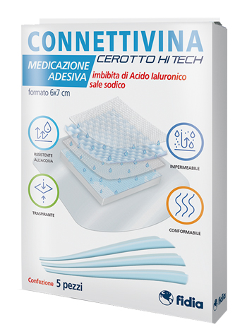 CEROTTO CONNETTIVINA HITECH 6 X 7 CM 5 PEZZI - Farmacia Artemisia di Montecuollo Dott. Angelo snc