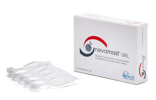 NEVAMAST GEL TRATTAMENTO TOPICO DELLE LESIONI CUTANEE 5 MONODOSE 3 ML - Farmacia Artemisia di Montecuollo Dott. Angelo snc