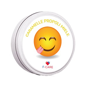 F CARE CARAMELLE PROPOLI MIELE 40 G - Farmacia Artemisia di Montecuollo Dott. Angelo snc