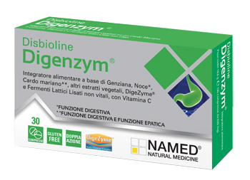 DISBIOLINE DIGENZYM AB 30 COMPRESSE - Farmacia Artemisia di Montecuollo Dott. Angelo snc