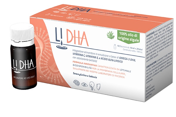 LI DHA 10 FLACONCINI DA 10 ML - Farmacia Artemisia di Montecuollo Dott. Angelo snc
