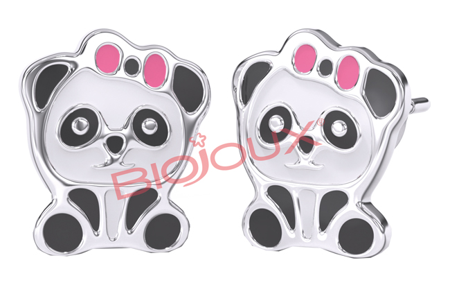 ORECCHINO STERILE BJT711 STS BABY PANDA - Farmacia Artemisia di Montecuollo Dott. Angelo snc